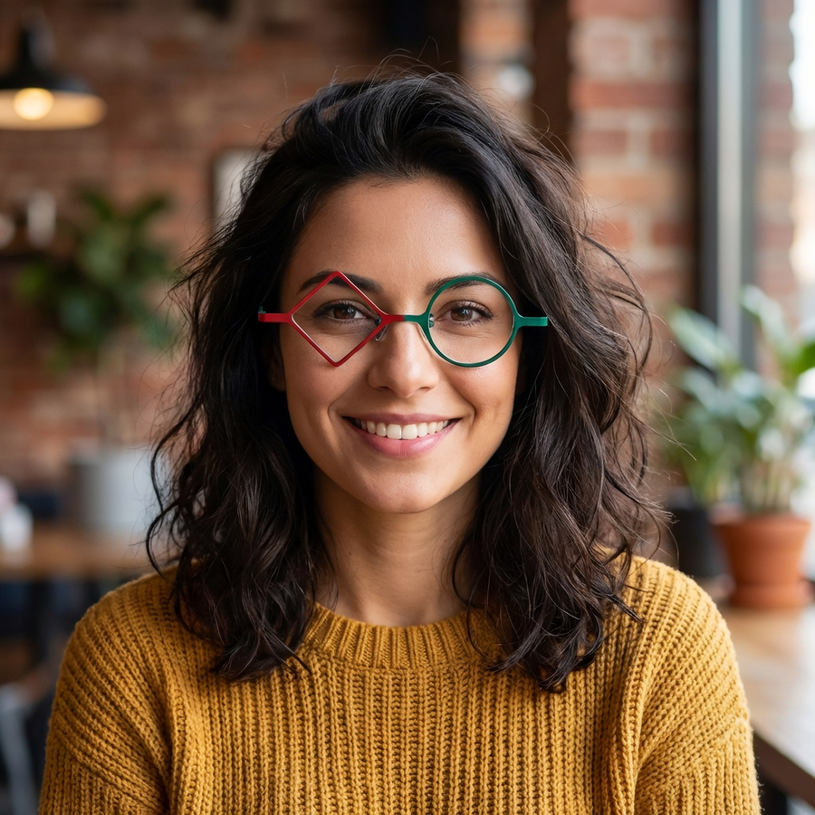 Geometric Glasses BR1595