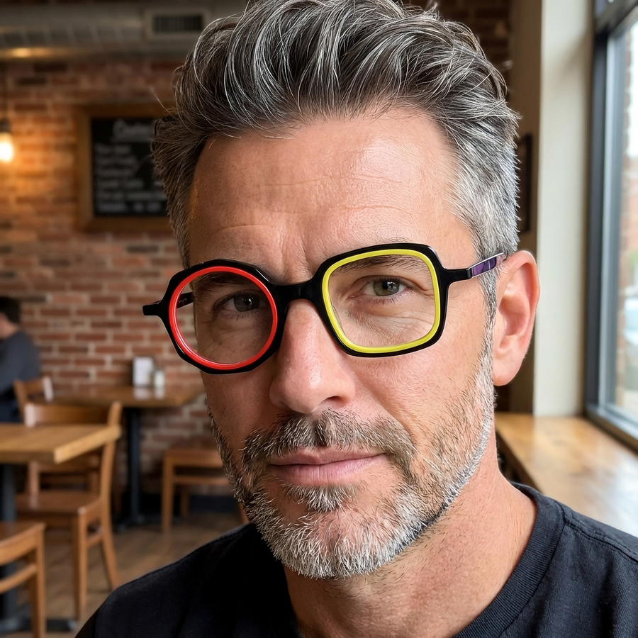 Geometric Glasses BR1483