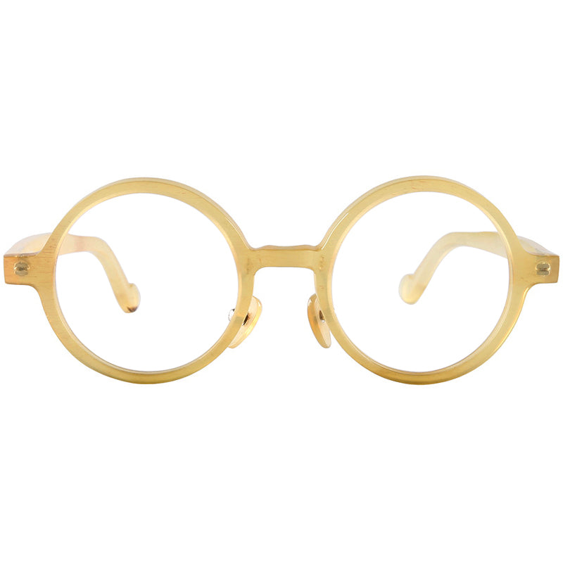 Buffalo Horn Round Glasses NJ1155