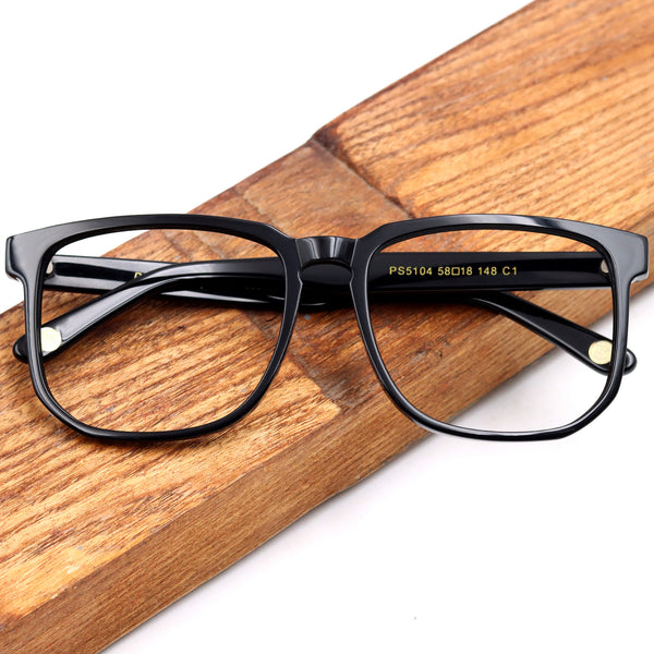 Square Glasses EF1068 - Wide Frames For Men With Larger Heads