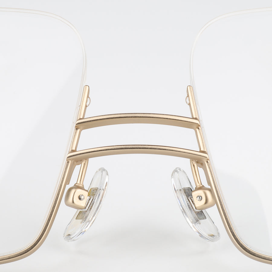 Square Billiards & Pool Glasses RV1052 – Reverse Half-Rim, Adjustable Tilt