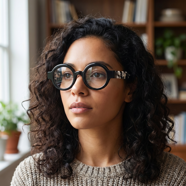Round Glasses YN1112