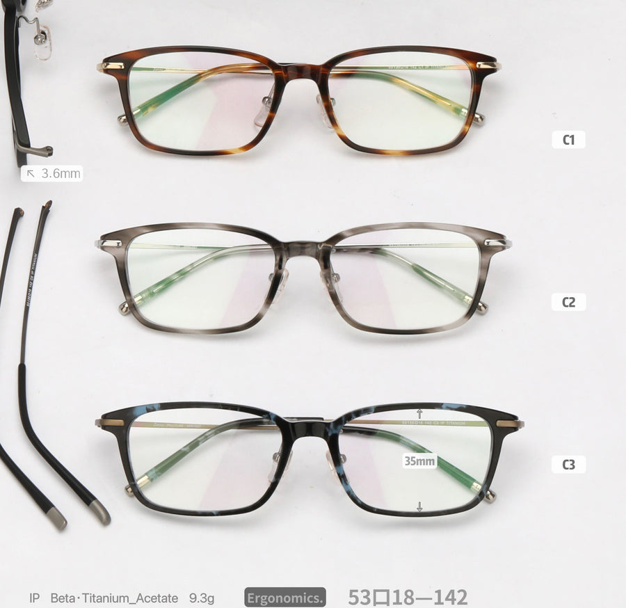 Rectangle Glasses MW1339