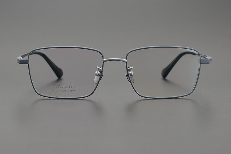 Rectangle Glasses EF1048 - Wide Frames for Men with Larger Heads