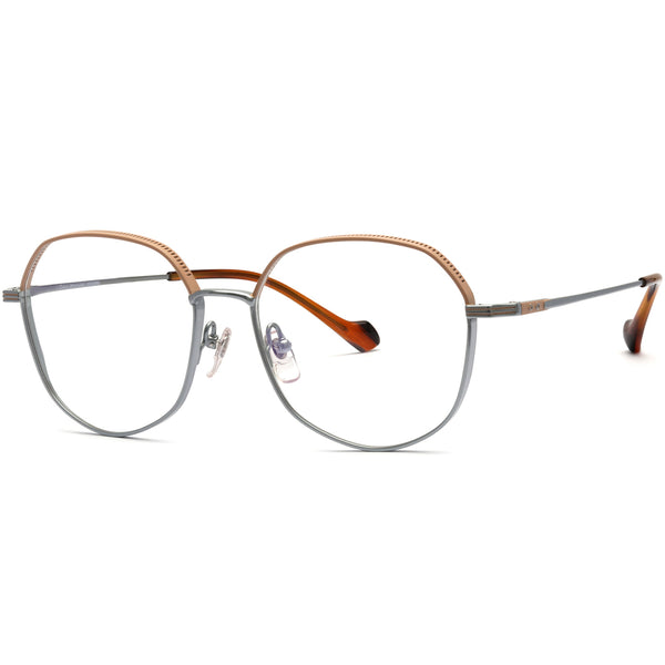 Geometric Glasses MW1262 - Wide Frames for Men with Larger Heads