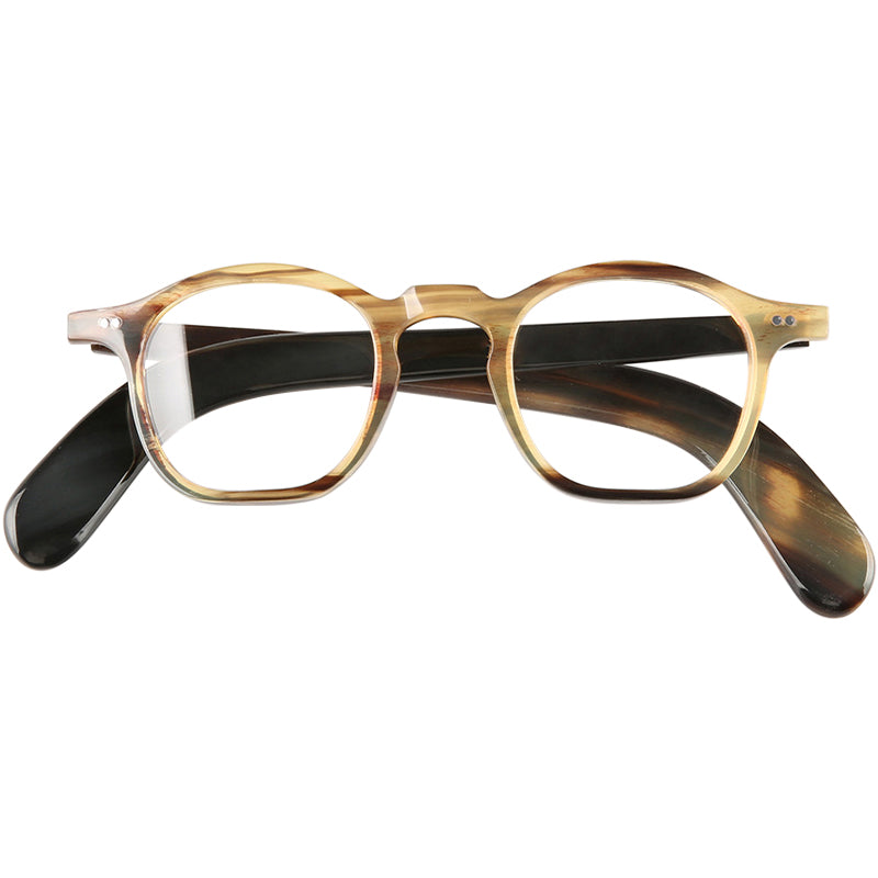 Buffalo Horn Square Glasses NJ1211