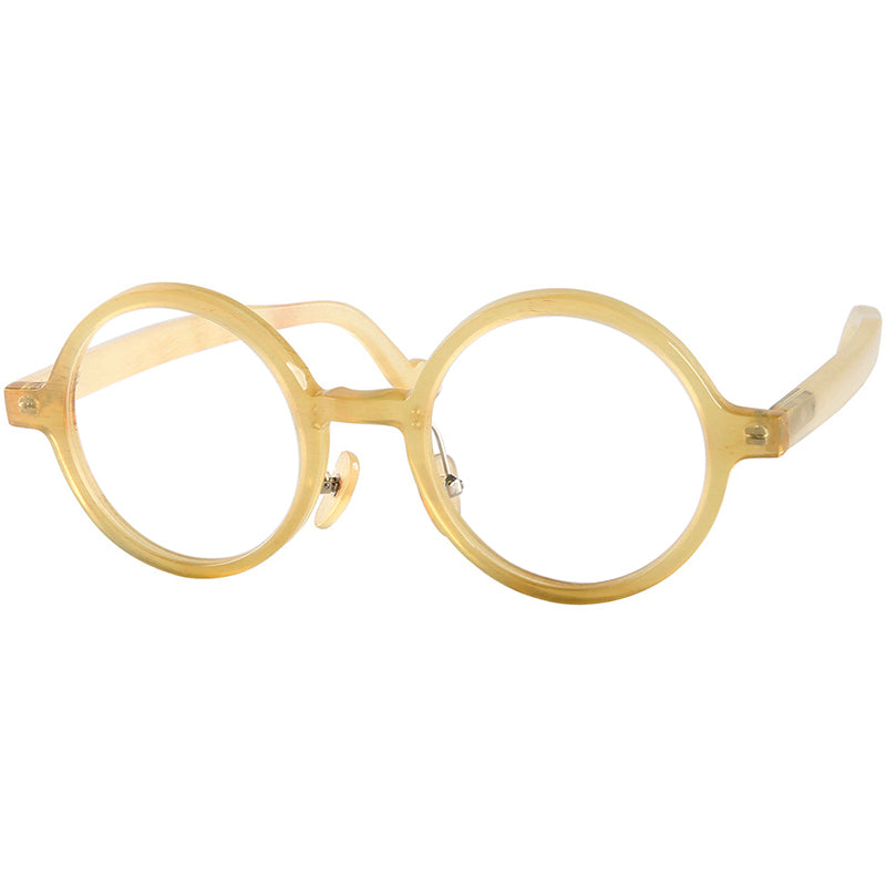 Buffalo Horn Round Glasses NJ1155