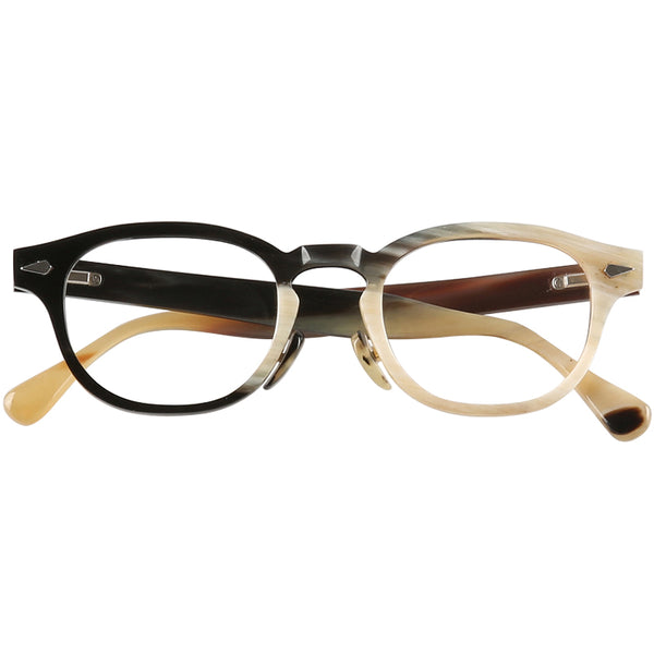 Buffalo Horn Square Glasses NJ1017