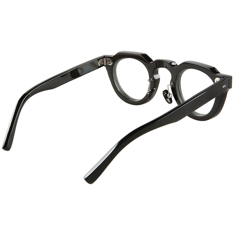 Buffalo Horn Round Glasses NJ1026