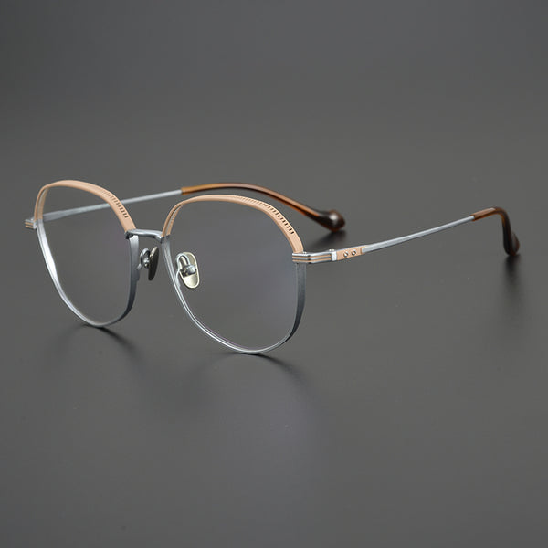 Geometric Glasses MW1262 - Wide Frames for Men with Larger Heads