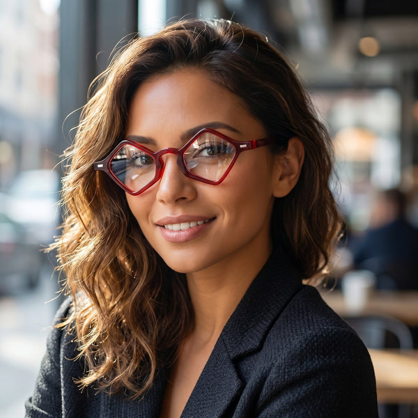 Geometric Glasses YN1092
