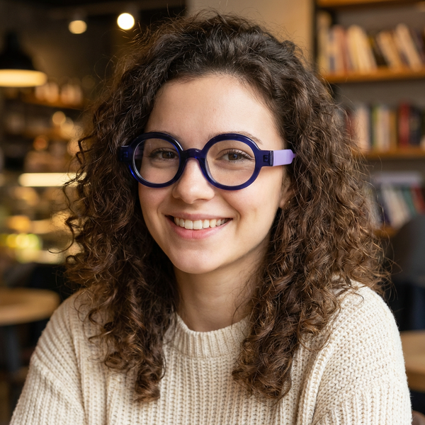 Round Glasses YN1112