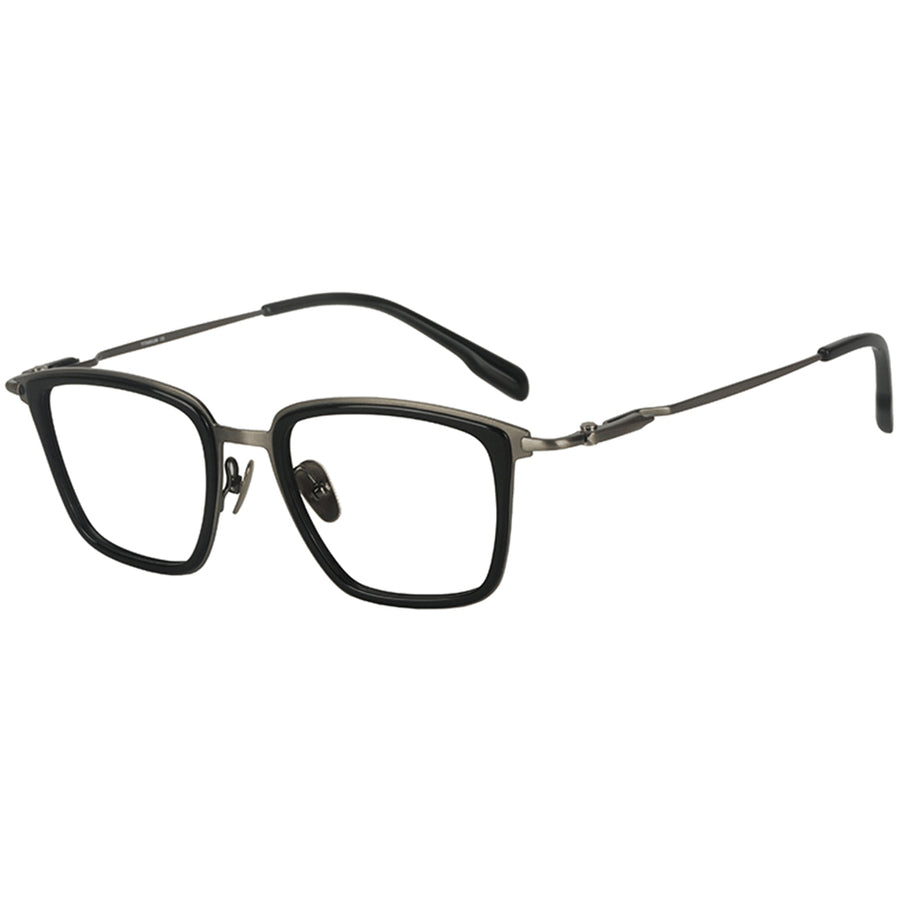 Square Glasses EF1096 - Wide Frames for Men with Larger Heads