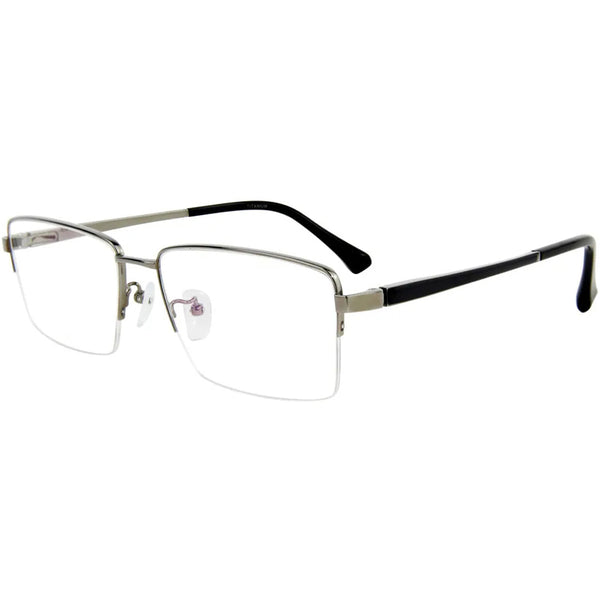 Rectangle Glasses JCT1076 - Wide Frames for Men with Larger Heads