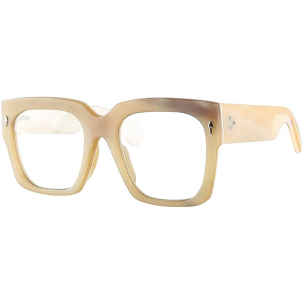 Buffalo Horn Square Glasses NJ1200