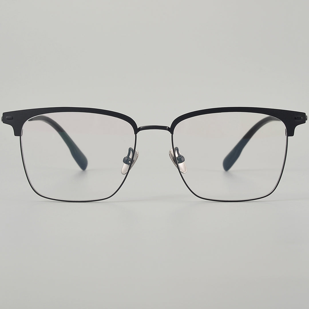 Browline Glasses EF1122 - Wide Frames for Men with Larger Heads