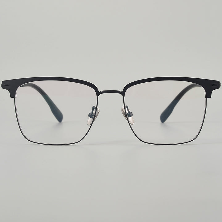 Browline Glasses EF1122 - Wide Frames for Men with Larger Heads