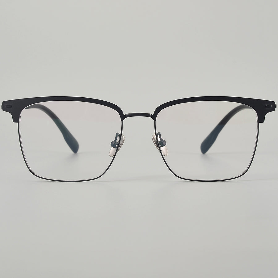 Browline Glasses EF1122 - Wide Frames for Men with Larger Heads