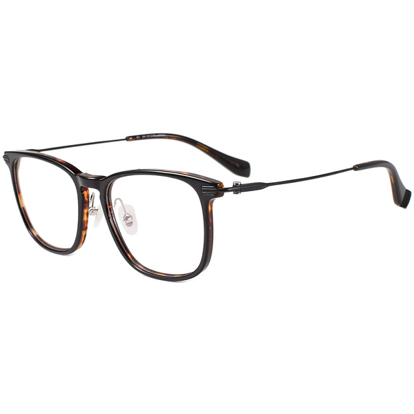 Square Glasses EF1101 - Wide Frames for Men with Larger Heads