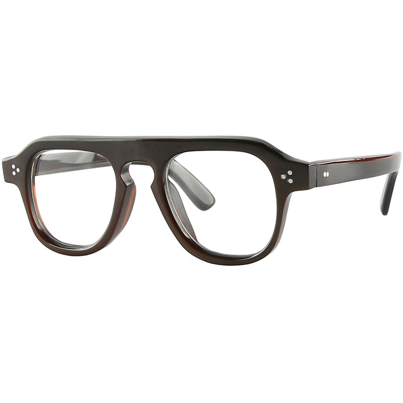 Buffalo Horn Aviator Glasses NJ1080