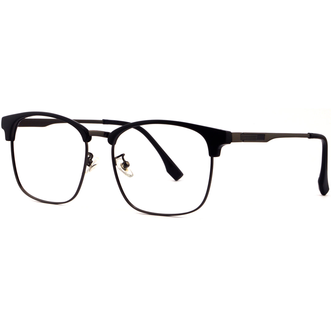 Browline Glasses A3919 - Wide Frames for Men with Larger Heads