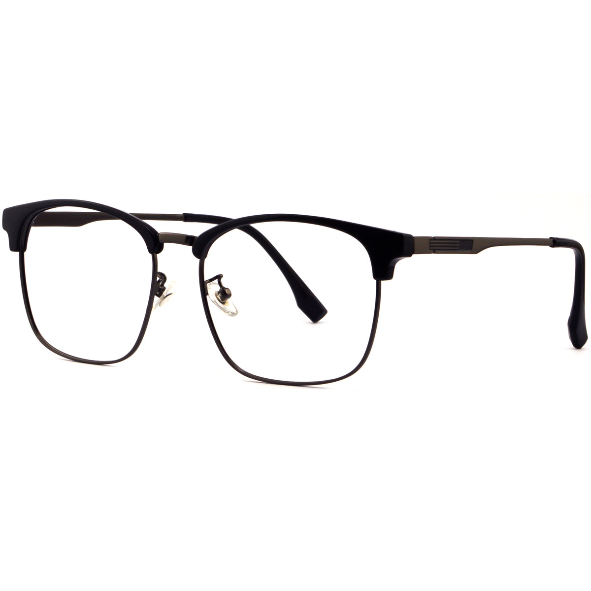 Browline Glasses A3919 - Wide Frames for Men with Larger Heads