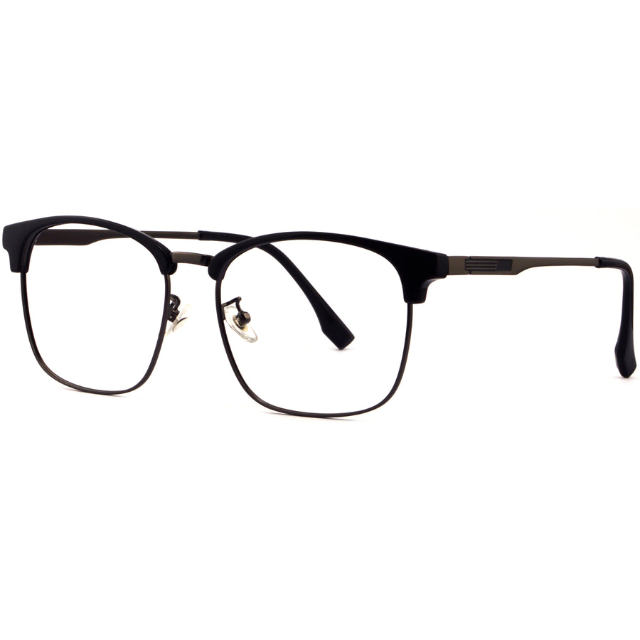 Browline Glasses A3919 - Wide Frames for Men with Larger Heads