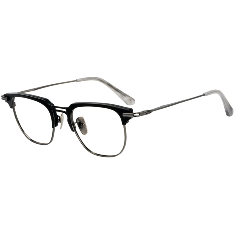 Browline Glasses EF1014 - Wide Frames for Men with Larger Heads