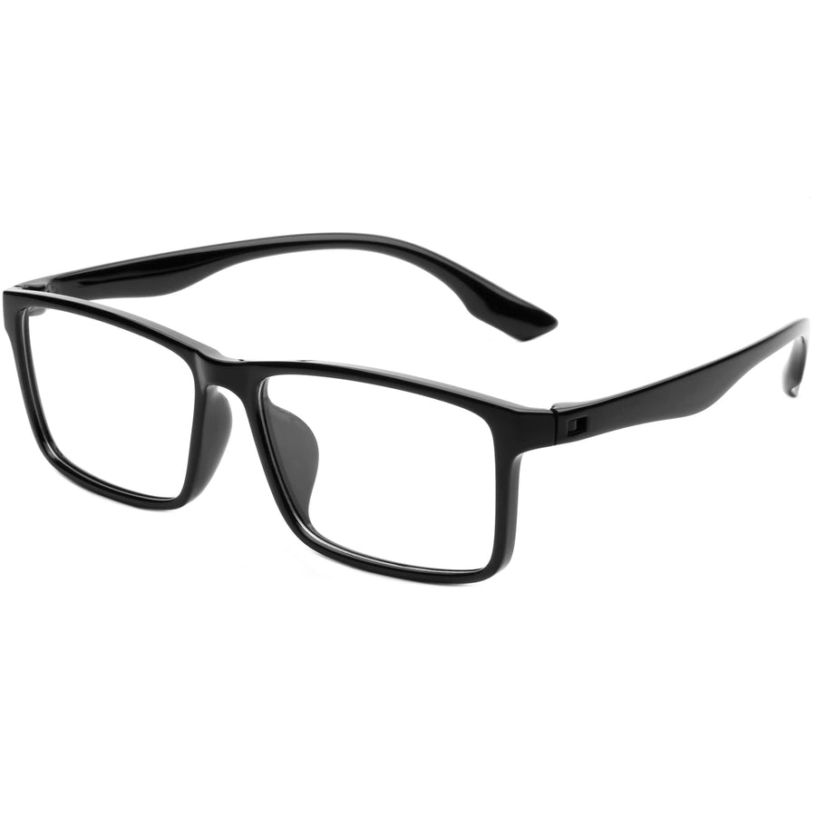 Rectangle Glasses EF1070 - Wide Frames For Men With Larger Heads