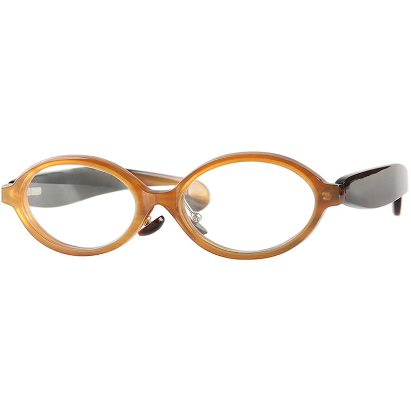 Buffalo Horn Oval Glasses NJ1245