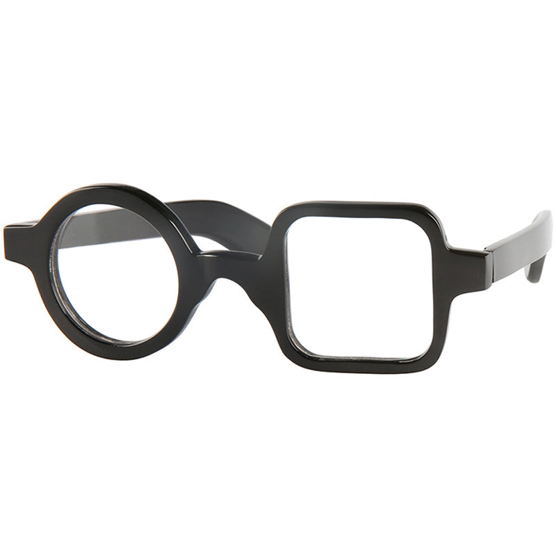 Buffalo Horn Geometric Glasses NJ1024
