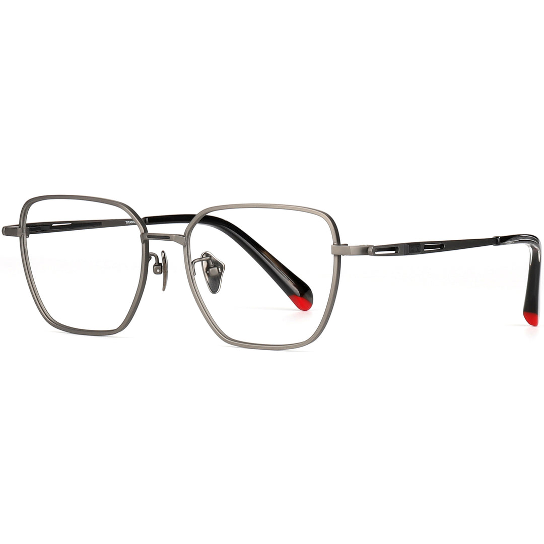 Square Glasses EF1170 - Wide Frames For Men With Larger Heads