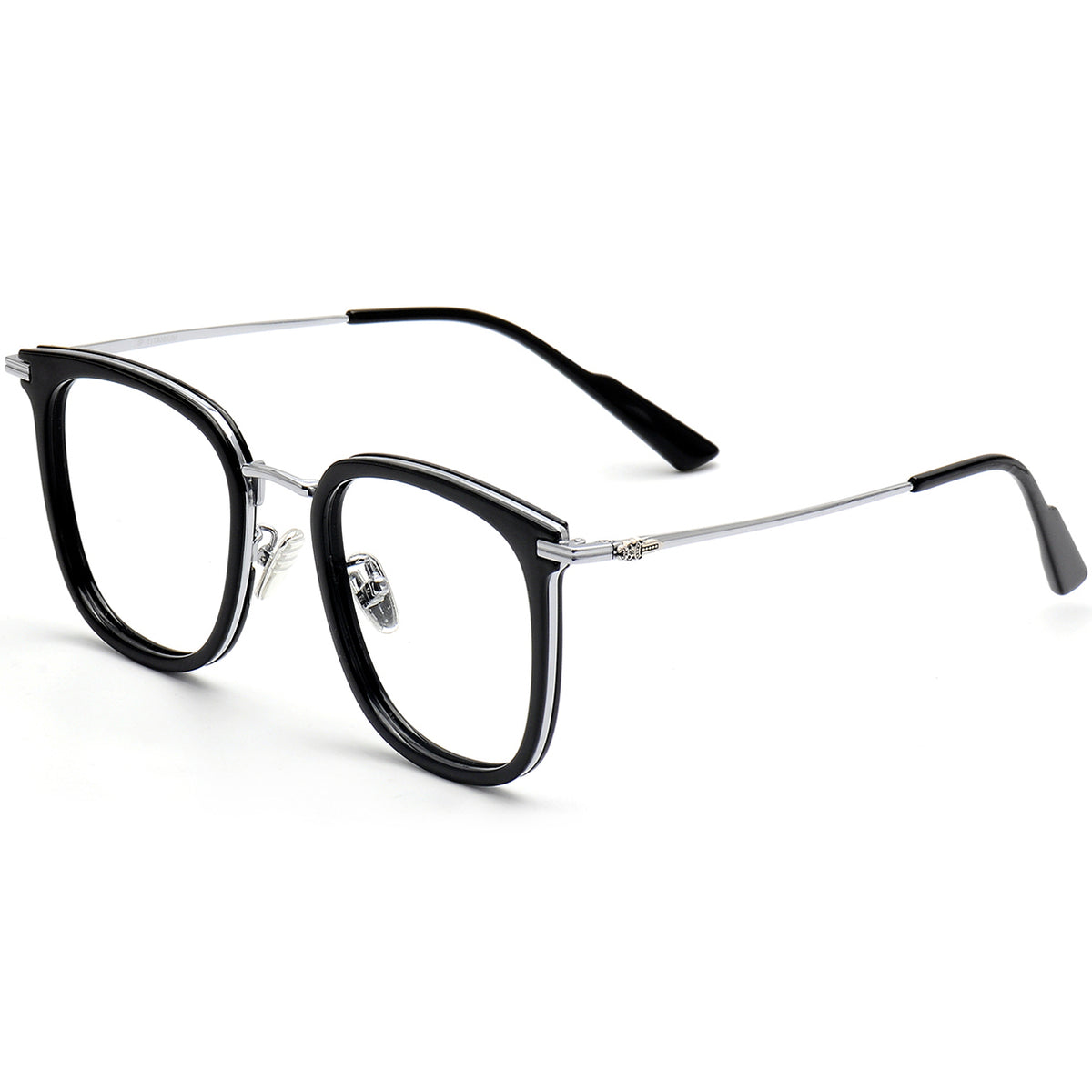 Square Glasses EF1036 - Wide Frames for Men with Larger Heads