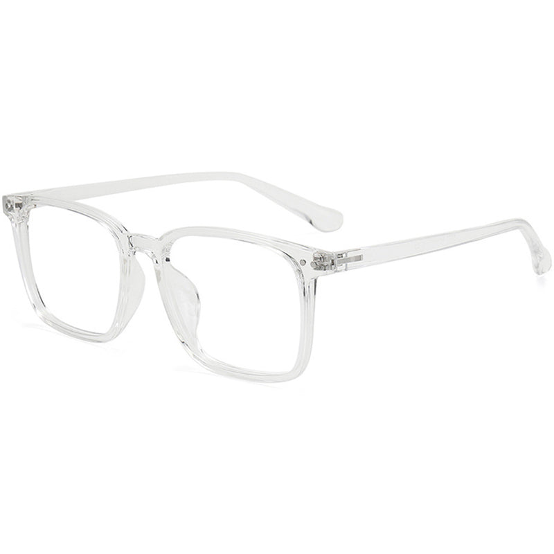Square Glasses EF1037 - Wide Frames for Men with Larger Heads