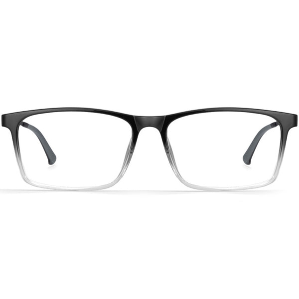 Rectangle Glasses EF1006 - Wide Frames for Men with Larger Heads