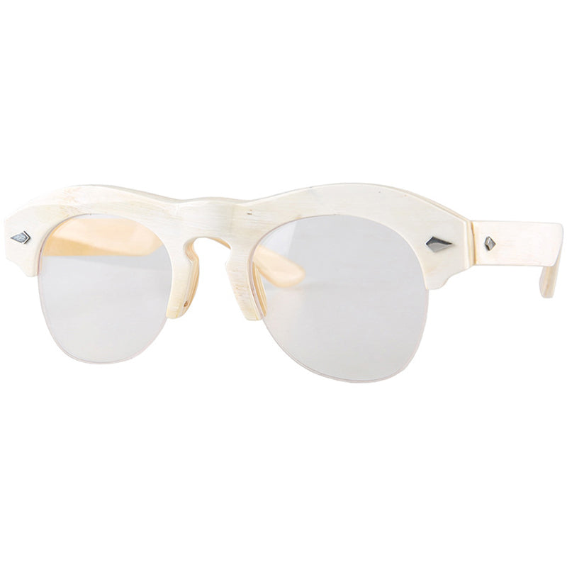 Buffalo Horn Browline Glasses NJ1258
