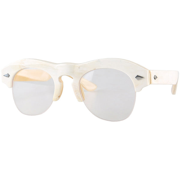 Buffalo Horn Browline Glasses NJ1258