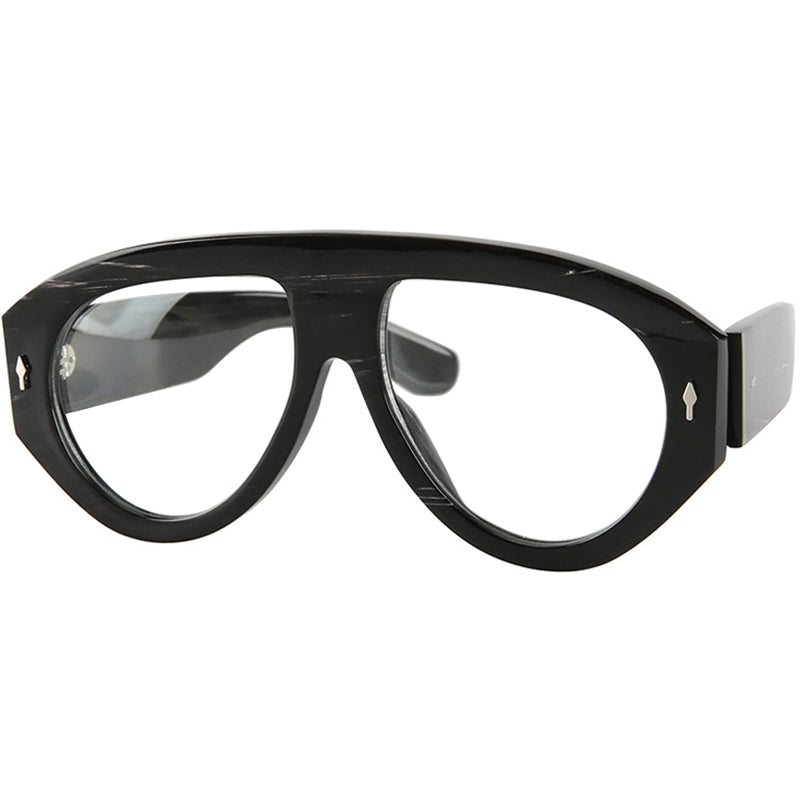 Buffalo Horn Aviator Glasses NJ1256