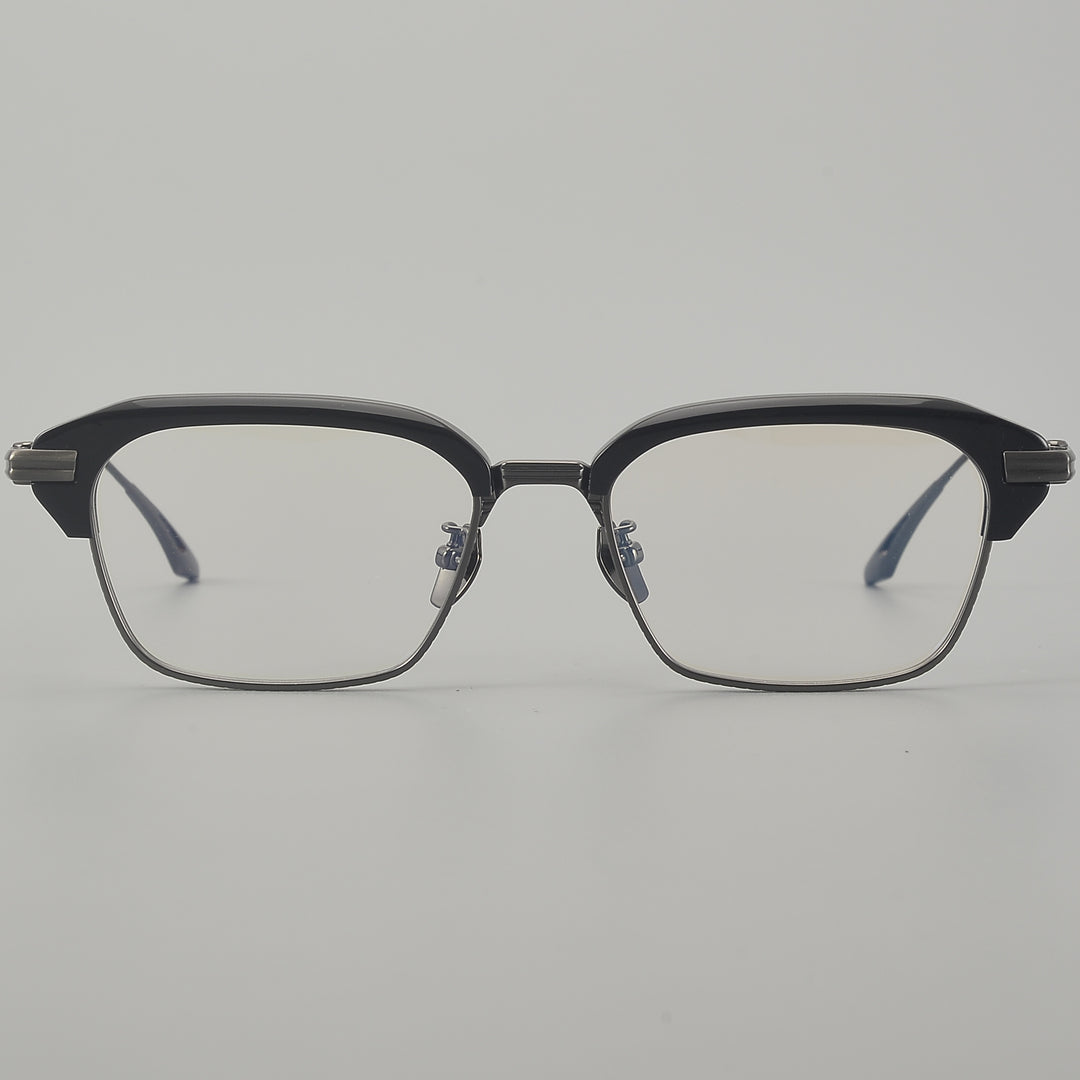 Browline Glasses EF1131 - Wide Frames for Men with Larger Heads