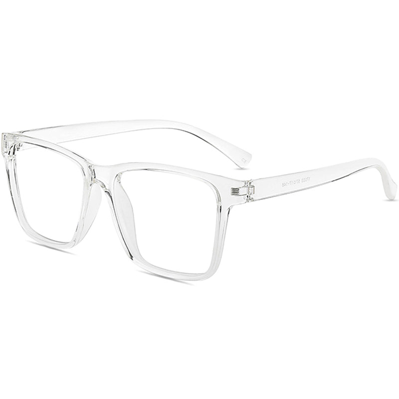 Square Glasses EF1077 - Wide Frames For Men With Larger Heads