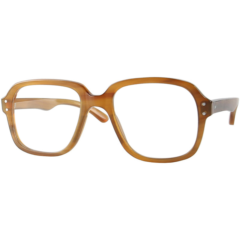 Buffalo Horn Square Glasses NJ1253