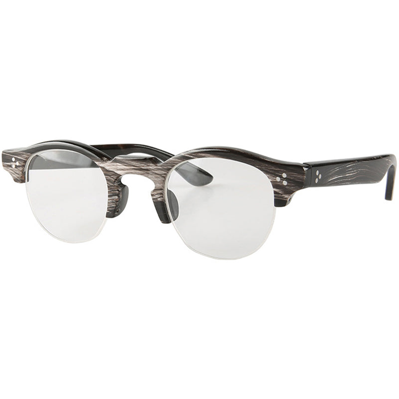 Buffalo Horn Round Glasses NJ1101