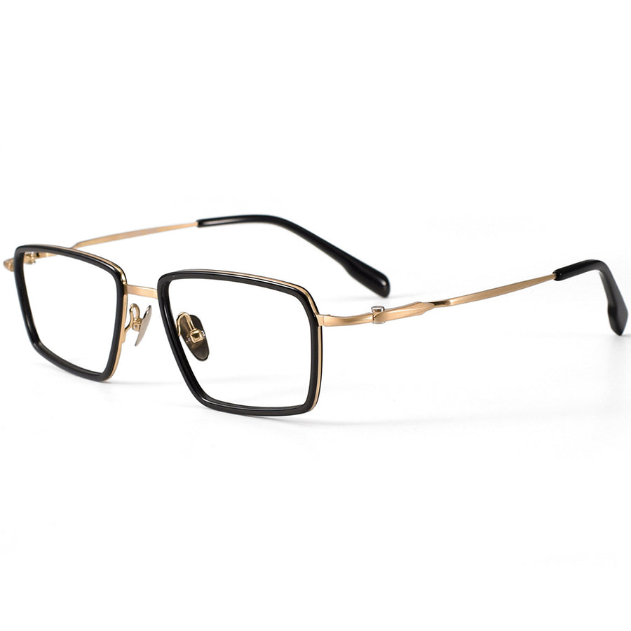 Rectangle Glasses EF1116 - Wide Frames for Men with Larger Heads