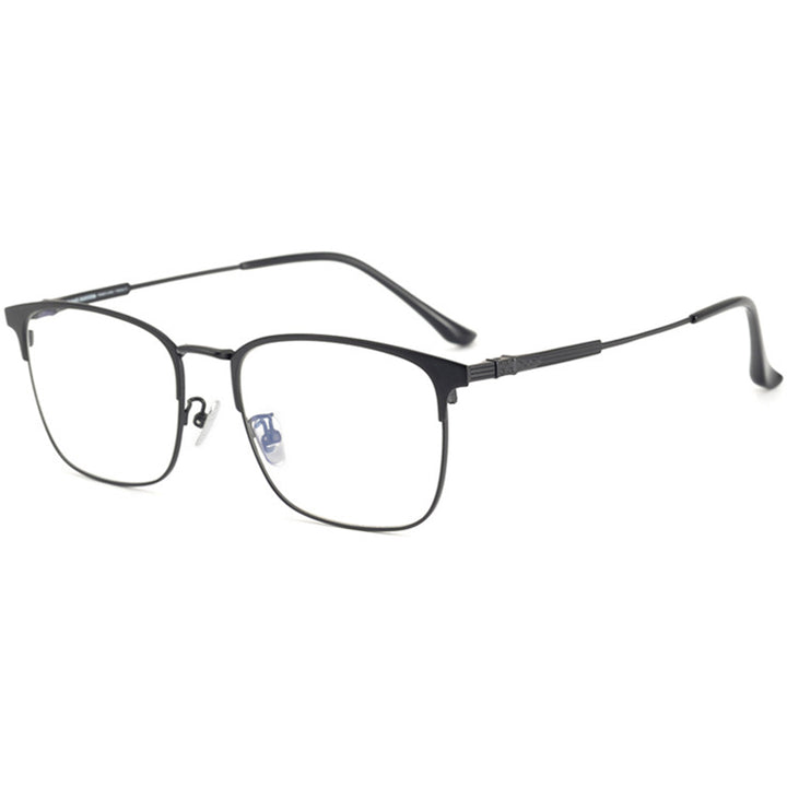 Square Glasses EF1030 - Wide Frames for Men with Larger Heads