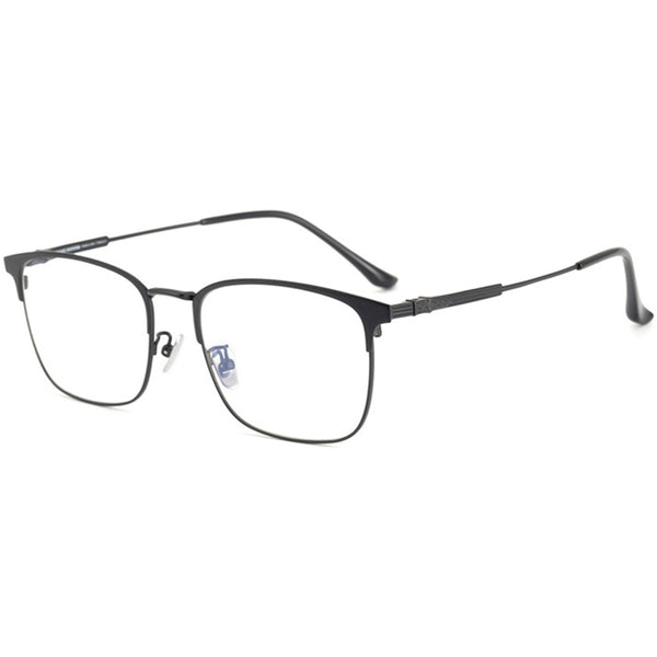 Square Glasses EF1030 - Wide Frames for Men with Larger Heads
