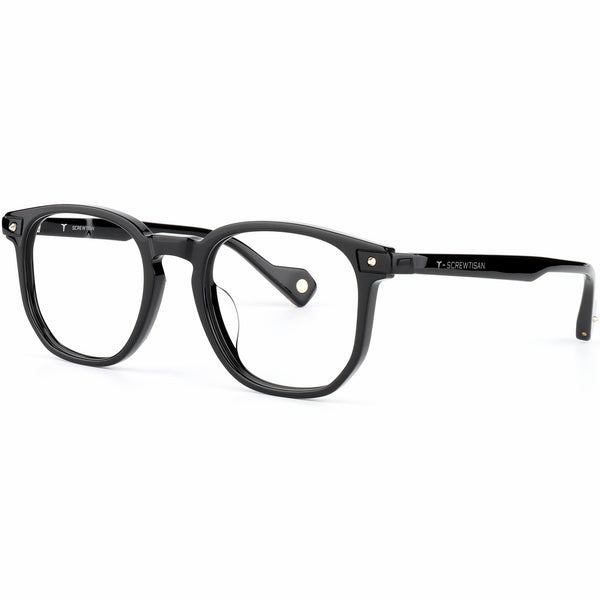 Square Glasses ST1054 - Wide Frames for Men with Larger Heads