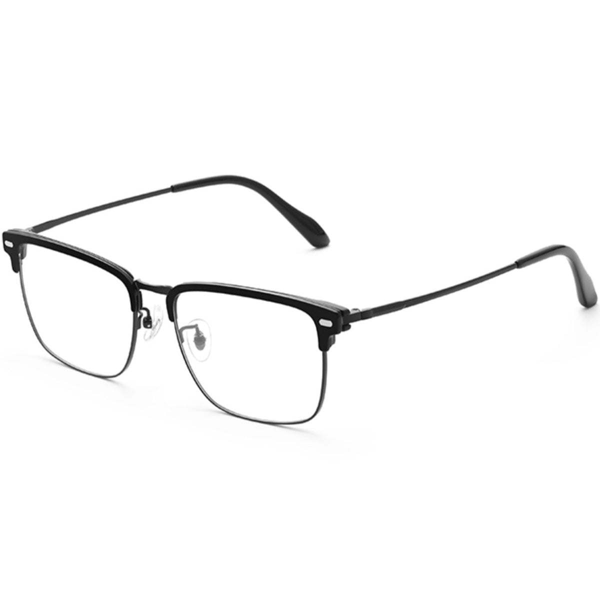 Browline Glasses EF1084 - Wide Frames For Men With Larger Heads
