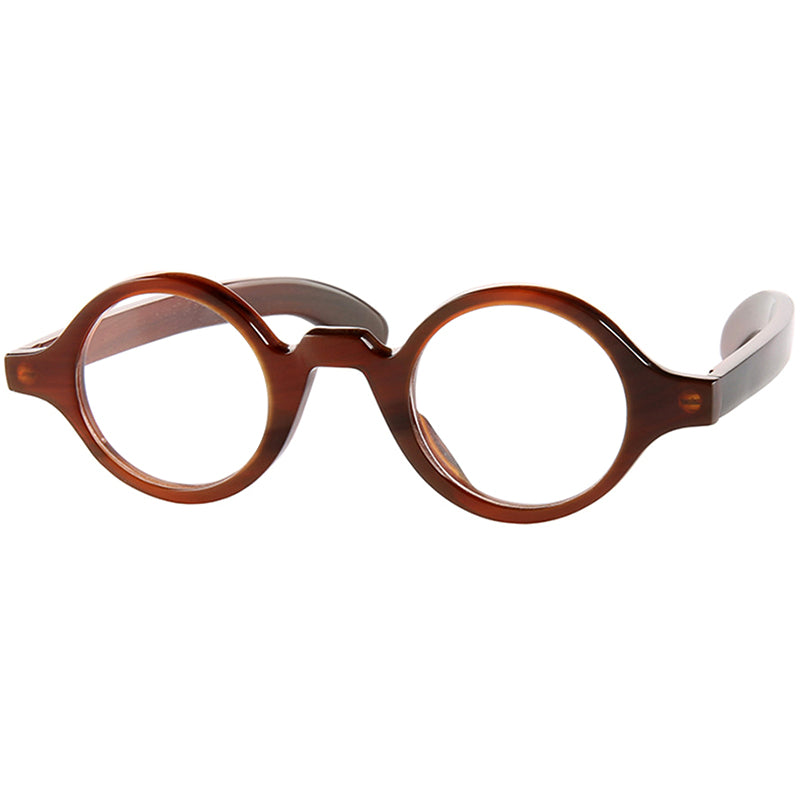 Buffalo Horn Round Glasses NJ1163