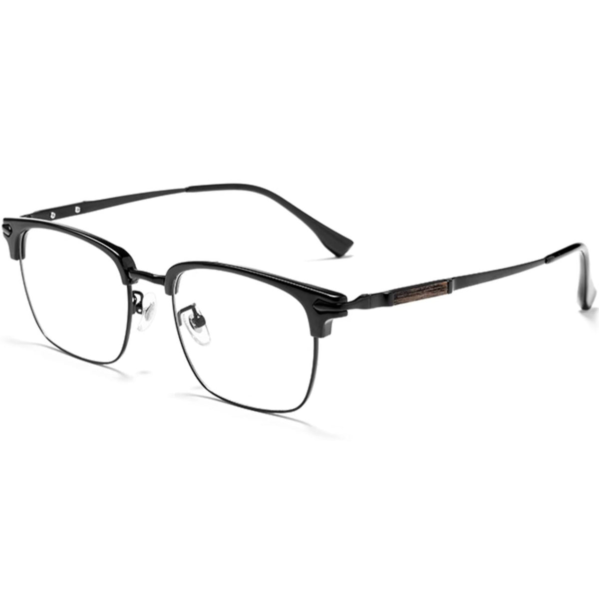 Browline Glasses EF1085 - Wide Frames For Men With Larger Heads