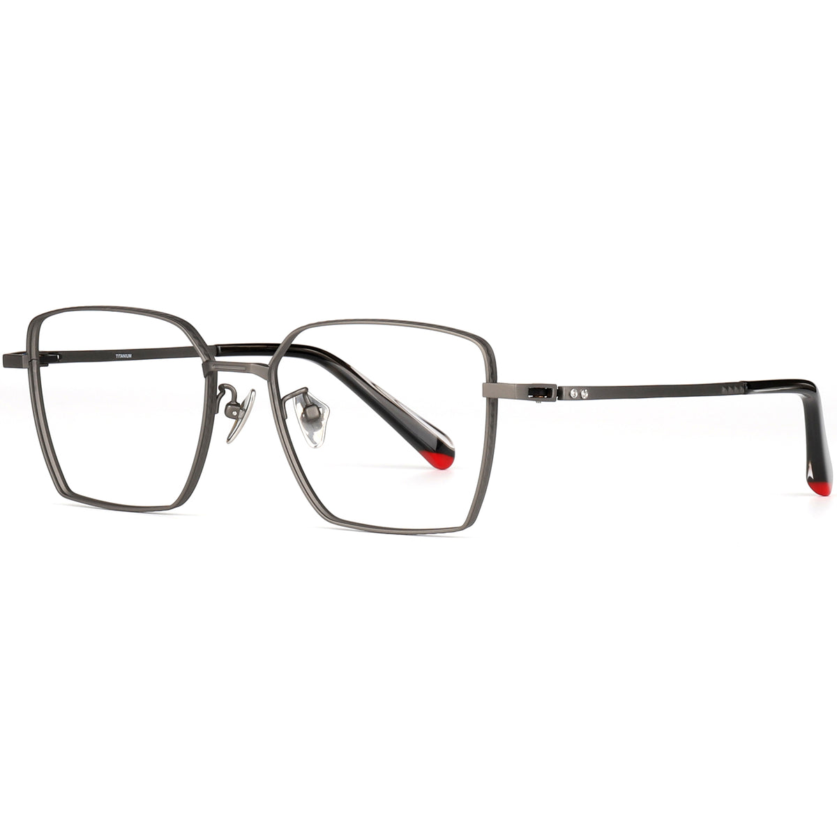Square Glasses EF1166 - Wide Frames For Men With Larger Heads